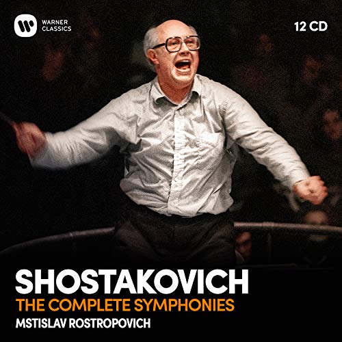 CD+DVD Shostakovich: Complete Symphonies (Box) PLG UK CLASSICS - Música e gravações de som - cd, dvd, shostakovich, sinfonias completas, caixa