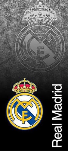Toalha de Praia REAL MADRID Premium (Algodão - 150x75 cm) Asditex - Roupa de cama e cama - Real Madrid, algodão, 75x150 cm