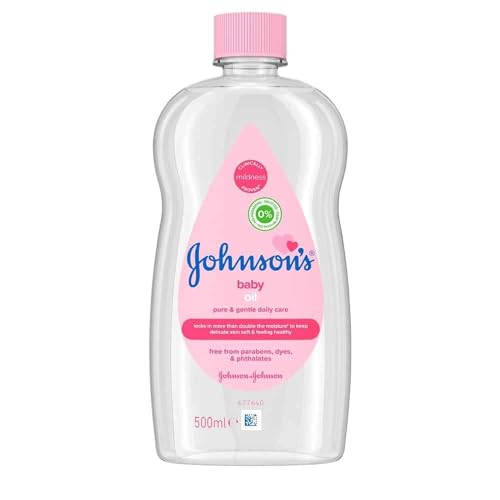 Óleo Corporal JOHNSON'S Baby (500 ml) Johnson & Johnson - Cuidados com a pele - cuidado corporal, 500 ml