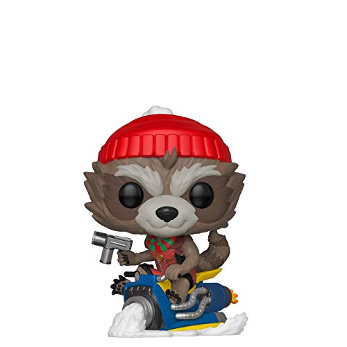 Figura FUNKO POP! Vinyl: Marvel - Rocket (Holiday) Funko - Bonecos de ação e brinquedo - funko pop, vinil, marvel, rocket, holiday