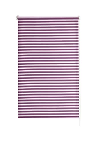 Estor Enrolável ESTORALIS Robert Violeta (70x190cm) Zebra Textil - Persianas e cortinas - estor enrolável, 70x190cm, violeta