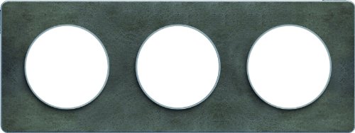 Placa de Parede SCHNEIDER ODACE TOUCH GRIS Schneider Electric - Fontes de alimentação elétrica - 3 estações, metal, Touch, gris