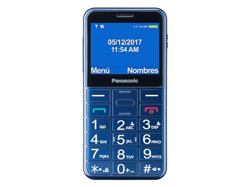 Telefone sem fio PANASONIC KX-TU155EX Preto, azul Panasonic - Telemóveis - sem fio, preto, azul