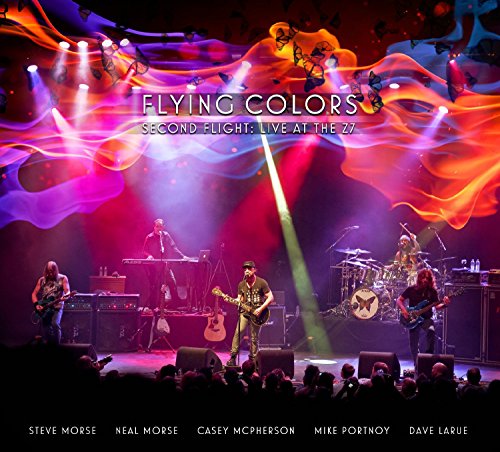 CD Flying Colors - Second Flight: Live At The Z7 (2 CDs + Blu-ray) Music Theories Recordings - Música e gravações de som - flying colors, segunda viagem, ao vivo, z7, cd, blu-ray