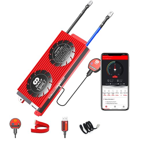 Bateria Recarregável DAILY SMART BMS8S (24 V - 100 Ah) Dongguan Daly Electronics Co., Ltd - Transformadores de voltagem e reguladores - recarregável, 100 Ah, 24 V, litio