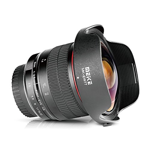 Objetiva MEIKE 8MM F3.5 (Encaixe: Sony Alpha - Abertura: f/16 - f/3.5) Meike - Lentes de câmera - f/3.5, 8mm, Sony Alpha, f/16