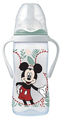 Garrafa de Bebida para Crianças TIGEX Mickey Newell Brands - Biberões - 360 ml, anti-fugas, mickey, crianças