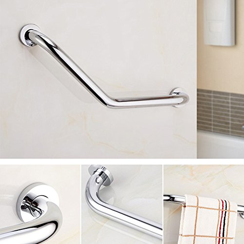 Barra de Segurança para Casa de Banho 1000x300 Mm Inox Lembeauty - Barras de apoio de segurança - inox, 1000x300 mm