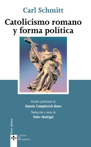 Livro Catolicismo Romano Y Forma Política de Juan Manuel Llorens (Espanhol) Tecnos - Livros - catolicismo, romano, política