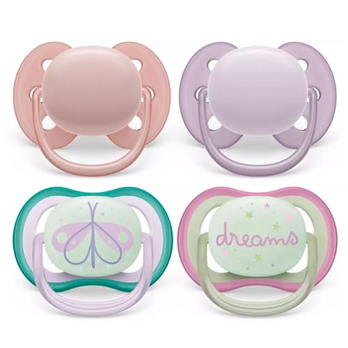 Chupeta PHILIPS AVENT 0-6 m Unimix (4 Un) PHILIPS AVENT - Chupetas e mordedores - 0-6 meses, silicone, fácil de limpar, anti-engasgo