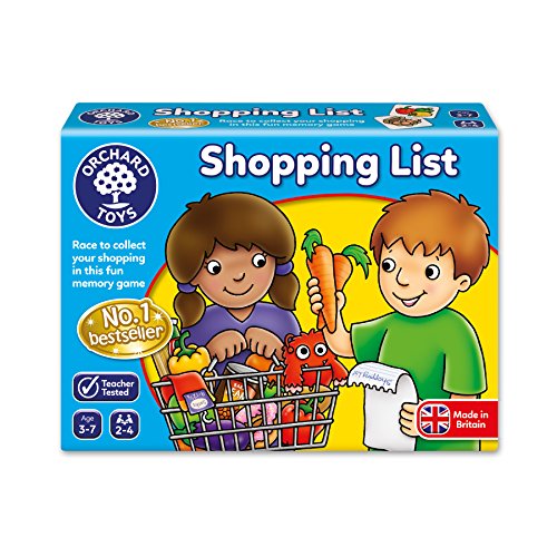 Jogo de Tabuleiro ORCHARD TOYS Shopping List (Idade Mínima Recomendada: 4 anos) Orchard Toys - Jogos - jogo de tabuleiro, shopping list, 4 anos