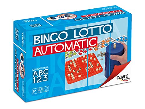 Jogo de Tabuleiro CAYRO 301 Bingo Automático Familiar (Idade Mínima Recomendada: 3 anos) Cayro - Jogos - bingo, automático, familiar, 3 anos
