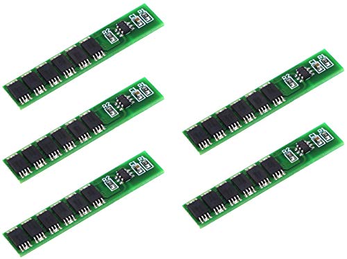 Pacote de 5 Peças de Proteção de Bateria para 1S 15A 3,7V Li-Ion TECNOIOT - Baterias - 5 peças, 1S, 15A, 3,7V Li-Ion