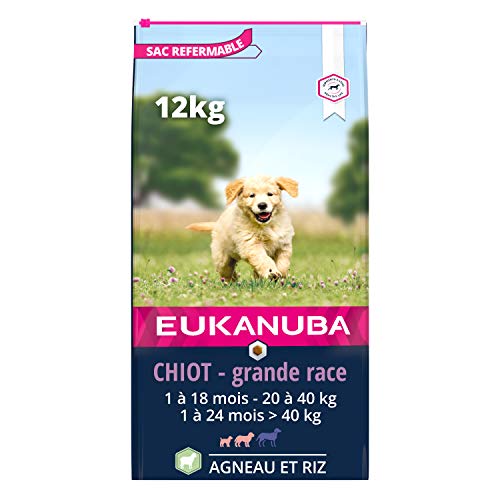 Ração para Cães EUKANUBA (12 Kg - Seca - Cachorros) EUKANUBA - Ração para cães - 1,2 kg, seca, cachorros