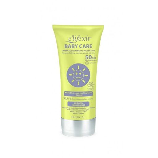 Protetor Solar Elifexir Eco Baby Care SPF50+ 100 ml E’Lifexir - Protetor solar - spf50+, bebés, 100 ml