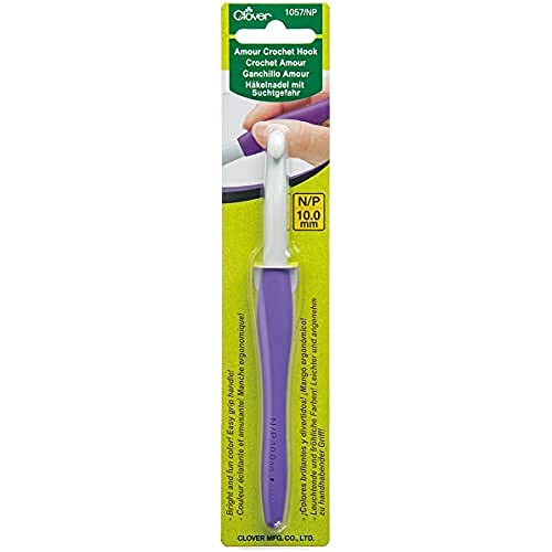 Acessório para Chão de Encastrar CLOVER Gancho de Crochet Violeta Clover - Agulhas e ganchos - encastrável, crochê, violeta