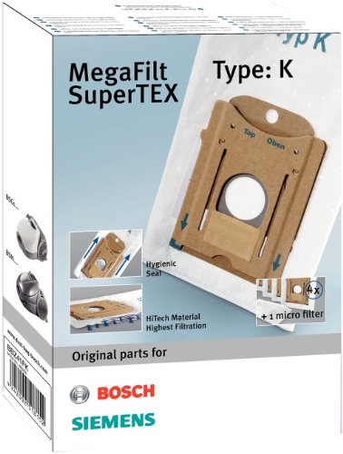 Saco de Aspirador BOSCH BBZ41FK (Compatibilidade: Bosch) Bosch - Acessórios de aspirador - 4 L, filtro de pó, compatível Bosch