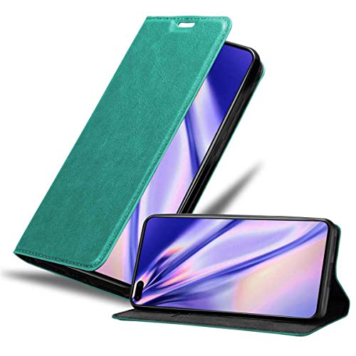 Capa para Huawei P40 CADORABO Azul (Acessório Informática e Tel.) CADORABO - Capas para telemóveis - capa, huawei p40, azul, couro, resistente a riscos