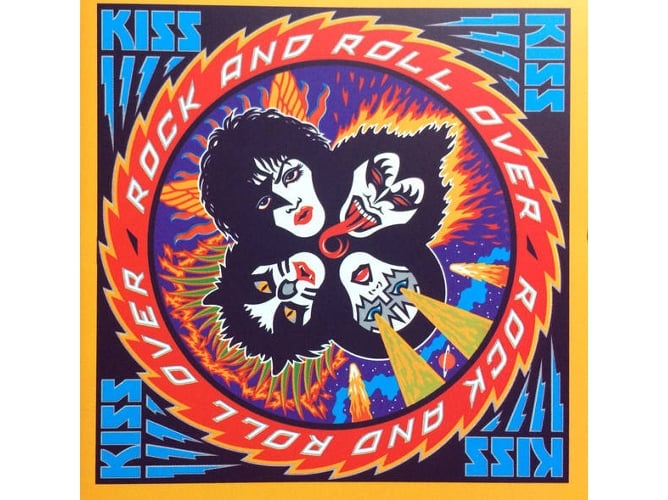 CD KISS - Rock And Roll Over (1 CDs) (Música Pop/Rock) Casablanca Records - Música e gravações de som - rock, and roll over, cd, música pop/rock