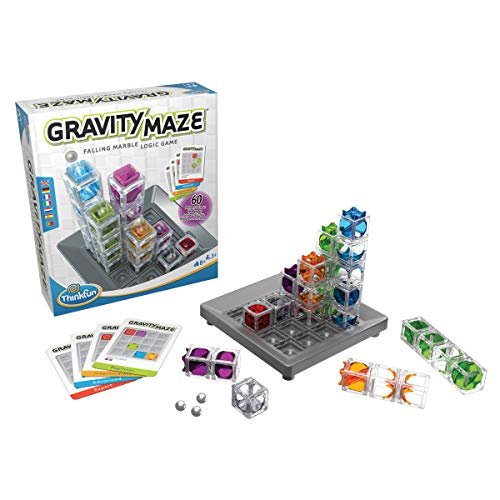 Jogo de Tabuleiro THINKFUN Gravity Maze (Idade Mínima: 8) ThinkFun - Jogos - labirinto, estrutura, peças, bola