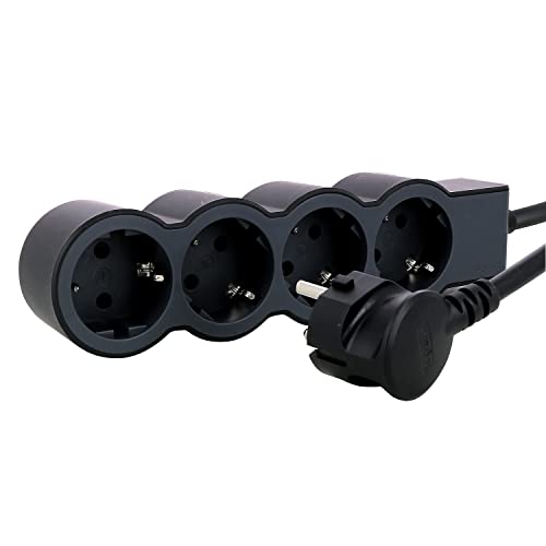 Extensão Elétrica LEGRAND 694570 (4 Tomadas - Tipo F - 5 m) Legrand - Fios e cabos elétricos - 4 tomas, 3680W, 5 m, legrand