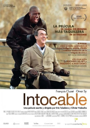 Intouchables (Edição em Espanhol) (DVD) Eric Toledano, Olivier Nakache - Dvds de filmes e programas de televisão - paraplégia, casa de cura, amizade, ligação humana