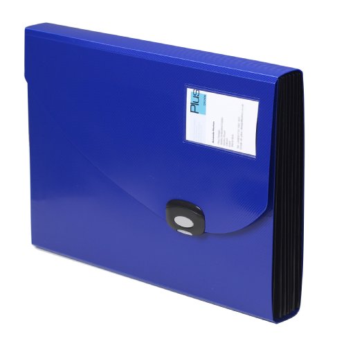 Pasta Organizadora RAPESCO (Azul - Polipropileno) Rapesco - Pastas de arquivo - 13 compartimentos, polipropileno, etiquetas coloridas, suporte caneta