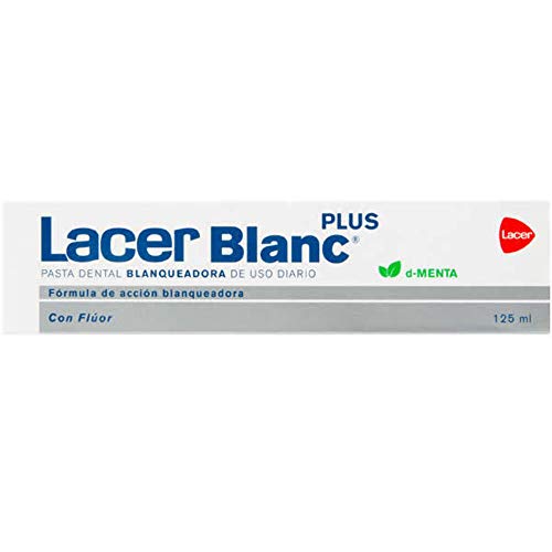 Pasta de Dentes BLANCA LACER Branco Menta 125ml Lacer - Pasta de dentes - branco, menta, 125ml, 2 unidades