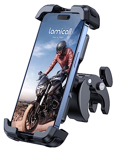 Suporte Lamicall Bike Holder com Suporte de Bicicleta Preto Lamicall - Suportes para telemóveis - bicicleta, preto, plástico