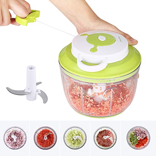 Máquina de picar legumes GREENSKON com 3 lâminas GreensKon - Utensílios de Cozinha - legumes, 3 lâminas
