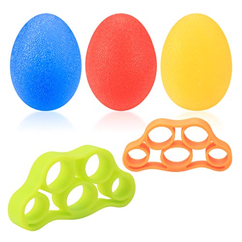 Kit de exercícios de massagem para as mãos (3 peças) PanBeiQi - Exercitadores de mão - massagem, mãos, kit