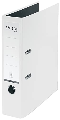Pasta LEITZ 10550001 (Branco - Polipropileno) ACCO - Pastas Organizadoras - branco, polipropileno