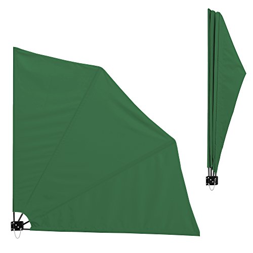 Toldo de Balcones PLEGABLES 160x160 Verde casa.pro - Móveis de exterior - plegável, 160x160, verde