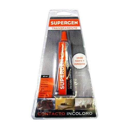 Cola de Contato SUPERGEN Universal (40 ml) Tesa Tape - Cola e adesivos de hardware - resistente, flexível, duradoura, transparente