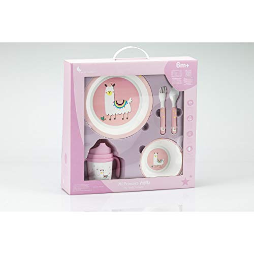 Conjunto de Refeição InterBaby Llama (Idade Mínima Recomendada: 6 meses) Interbaby - Jogos de jantar - 
