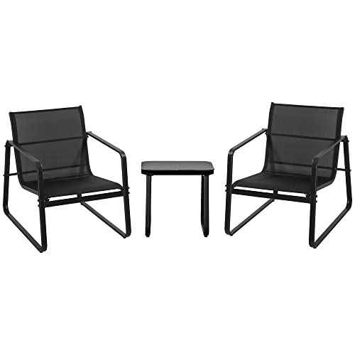 Conjunto de Jardim Outsunny | Preto (Jardinagem) Outsunny - Conjuntos de móveis de exterior - jardim, preto