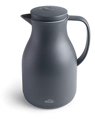Garrafa Térmica LACOR (1L - Transparente) Lacor Menaje Profesional S.L - Porta-alimentos e bebidas - 1L, transparente, polipropileno, resistente ao calor