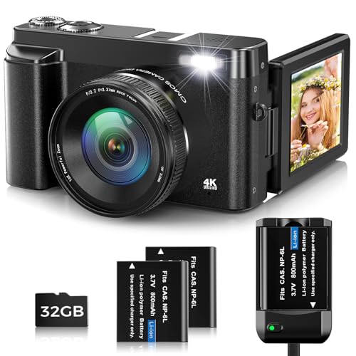 Action Cam OIATEK 4K 48MP (4K - 32G - Wi-Fi e Bluetooth) Oiadek - Câmeras digitais - 4k, 48MP, wi-fi, bluetooth