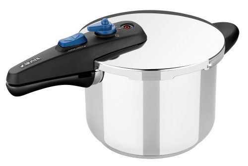 Panela de Pressão MONIX Veloce (Diâmetro 20 cm) Monix - Panelas de pressão e esterilizadores - 20 cm, 6 L, aço inoxidável, prateado
