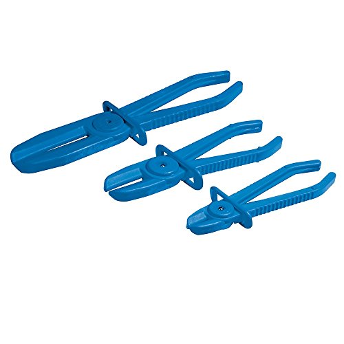 Conjunto de 3 Alicates para Manguitos SILVERLINE 374062 Silverline - Grampo para tubos de encanamento - 65 mm, 225 mm, 3,5 mm, 1,75 mm, 50 mm, 325 mm