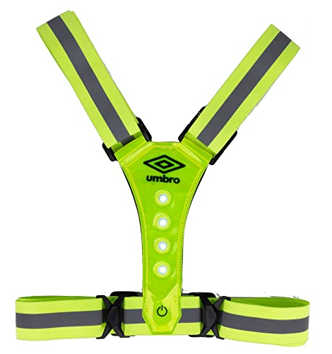 Colete para Homem UMBRO Refletor Preto Amarelo (L) Umbro - Coletes à prova de balas - preto, amarelo, nylon, refletor