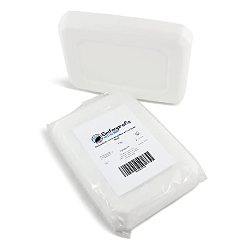 Sabonete SEIFENPROFIS Glycerin Base Soap (1 kg - Branco) Seifenprofis - Materiais de arte e artesanato - sabonete, 1 kg, branco, higiene pessoal