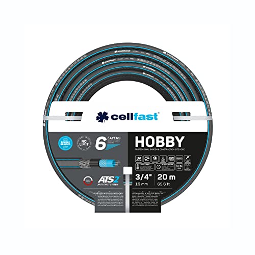 Mangueira de Jardim CELLFAST Hobby (20m) Cellfast Sp. z o.o. - Mangueiras de jardim - preto, 20 m