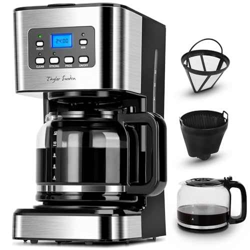 Máquina de Café de Filtro TAYLOR SWODEN Darcy Aigostar - Cafeteiras de filtro - máquina de café, filtro, 8 chávenas, design moderno