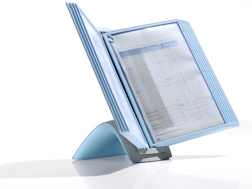 Durable 591200 acessório de suporte para monitor Durable - Arquivamento e organização - metal, azul, 2.5 kg, 550 x 180 x 120 mm