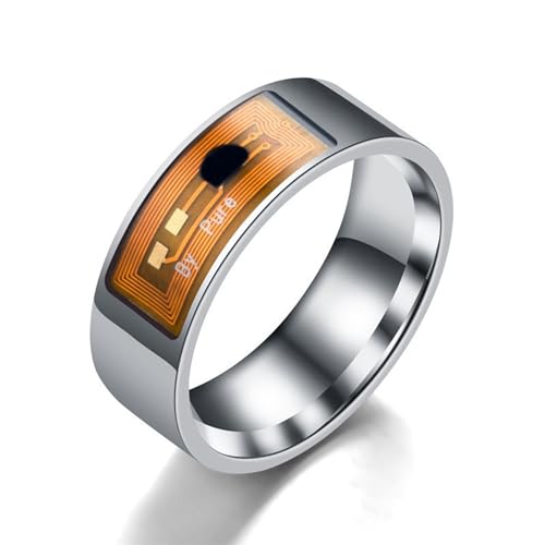 Anel Smartwatch QTYNUDY com NFC (Prateado) Qtynudy - Óculos inteligentes - nfc, bluetooth 4.0, 100mah, sensor de movimento
