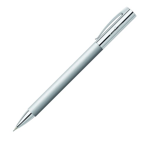 Lapiseira FABER-CASTELL Ambition (Prateado) Faber-Castell - Lápis mecânicos - inox, ponta metálica, clip de metal, segurança