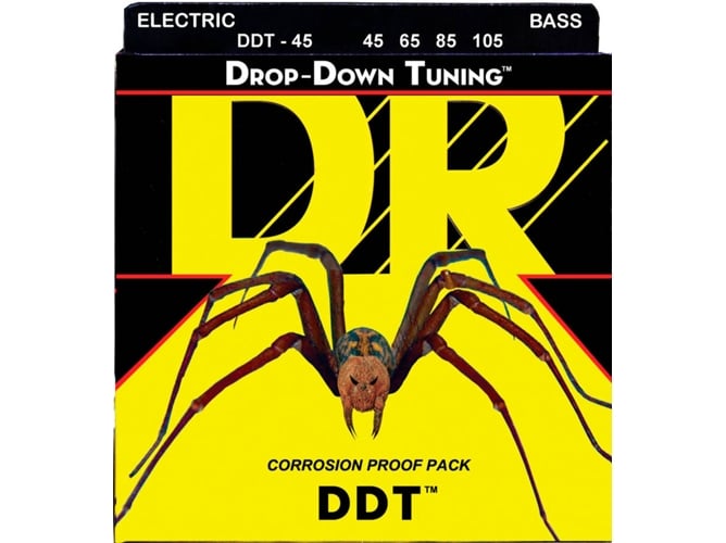 Guitarra Elétrica DR DDT-45 Drop Down Tuning DR - Acessórios para guitarra - guitarra elétrica, drop down tuning, ddt-45, dr, corpos mdf, estrutura abs