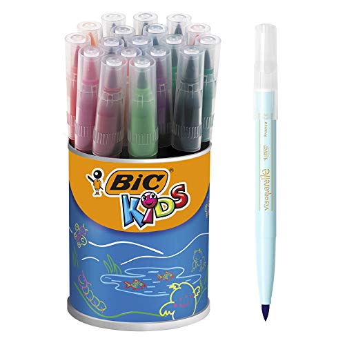 Caixa 18 Marcadores Bic Kids Multicor (Recondicionado Como Novo) BIC - Canetas - 18 marcadores, multicor, laváveis, fáceis de usar