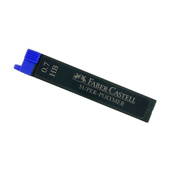 Caixa de Lápis FABER-CASTELL Super Poly 9067 Faber-Castell - Minas de lápis e recargas - caixa, lápis, grafite, traço grosso, suave